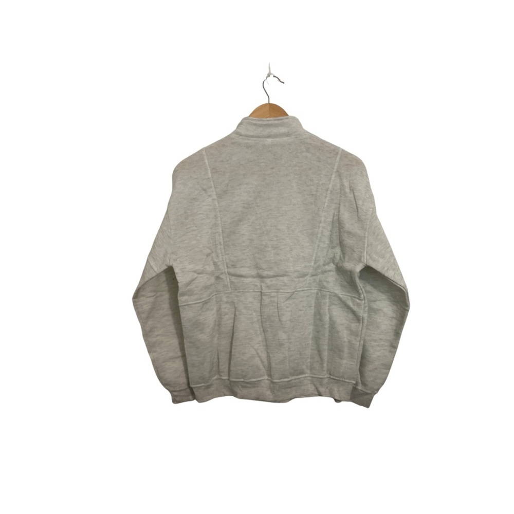 Kid’s Gray Quarter-Zip Sweatshirt - Picture 2 of 4